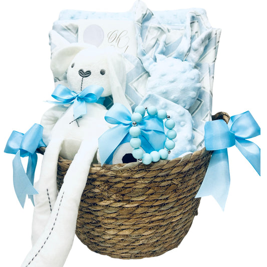 Newborn Baby Boy Gift Basket - 110