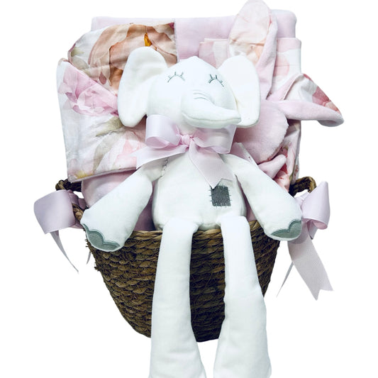 Newborn Baby Girl Gift Basket - 110