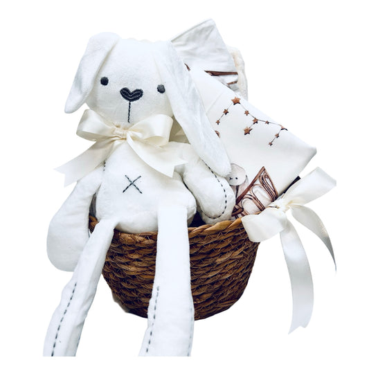 Newborn Baby Boho Gift Basket - 65