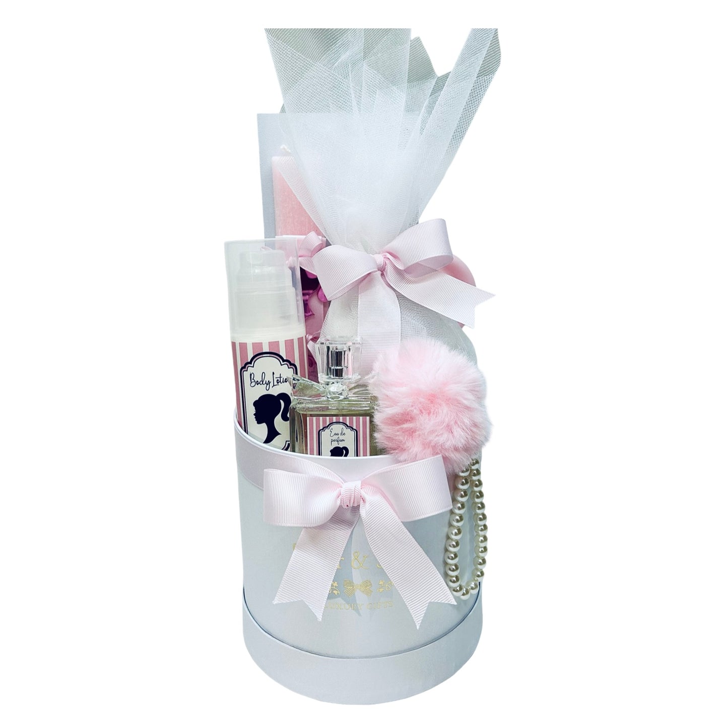Themed Easter Candle / Round Gift Box