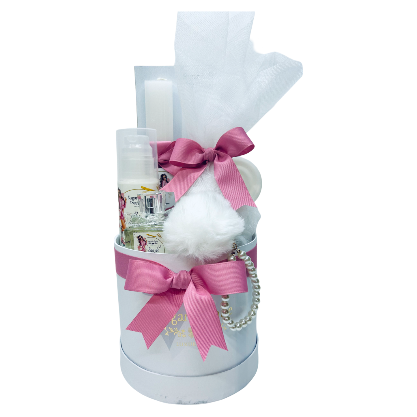 Themed Easter Candle / Round Gift Box