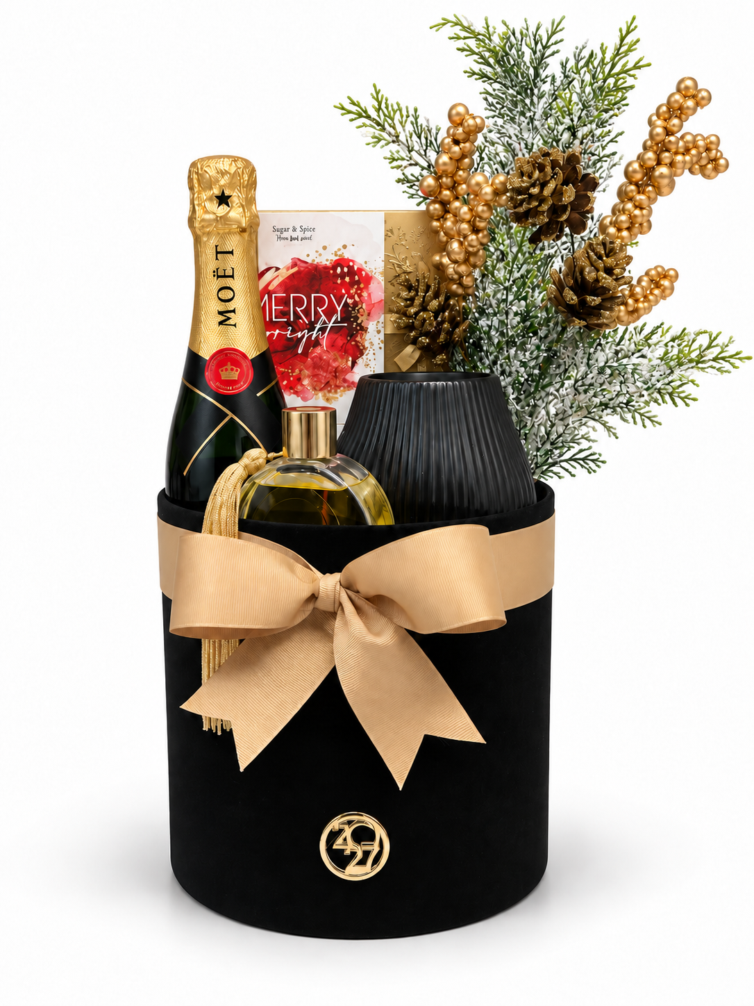 Xmas Velvet Box Black