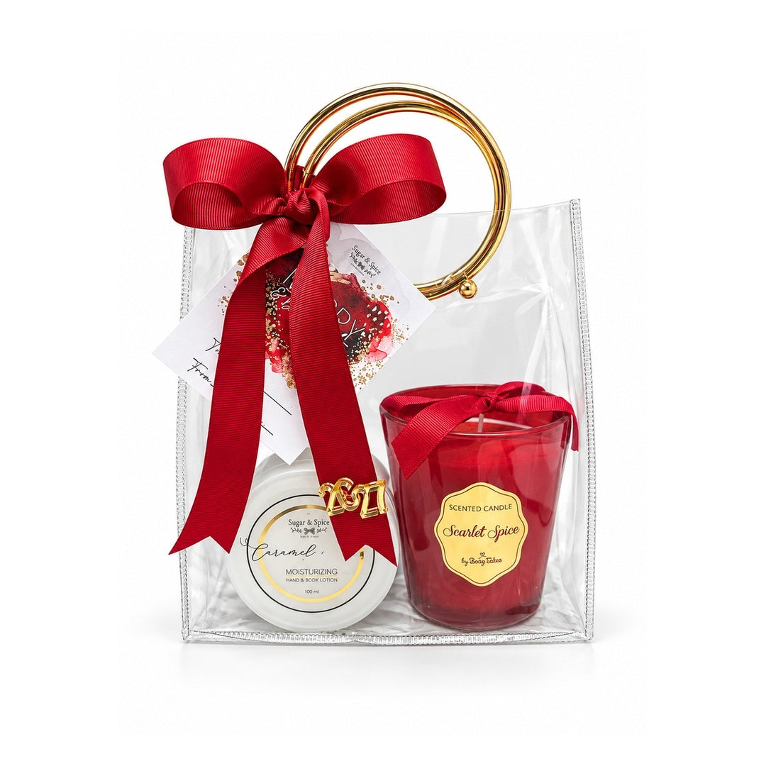 Body Lotion & Candle Bag