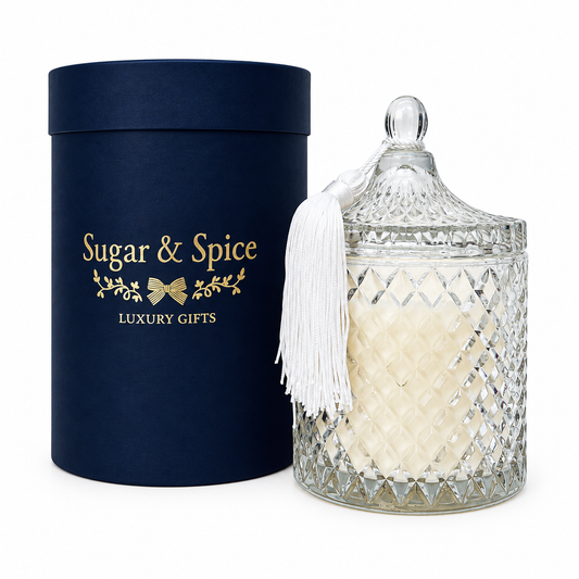 Vanilla & Peony Scented Candle